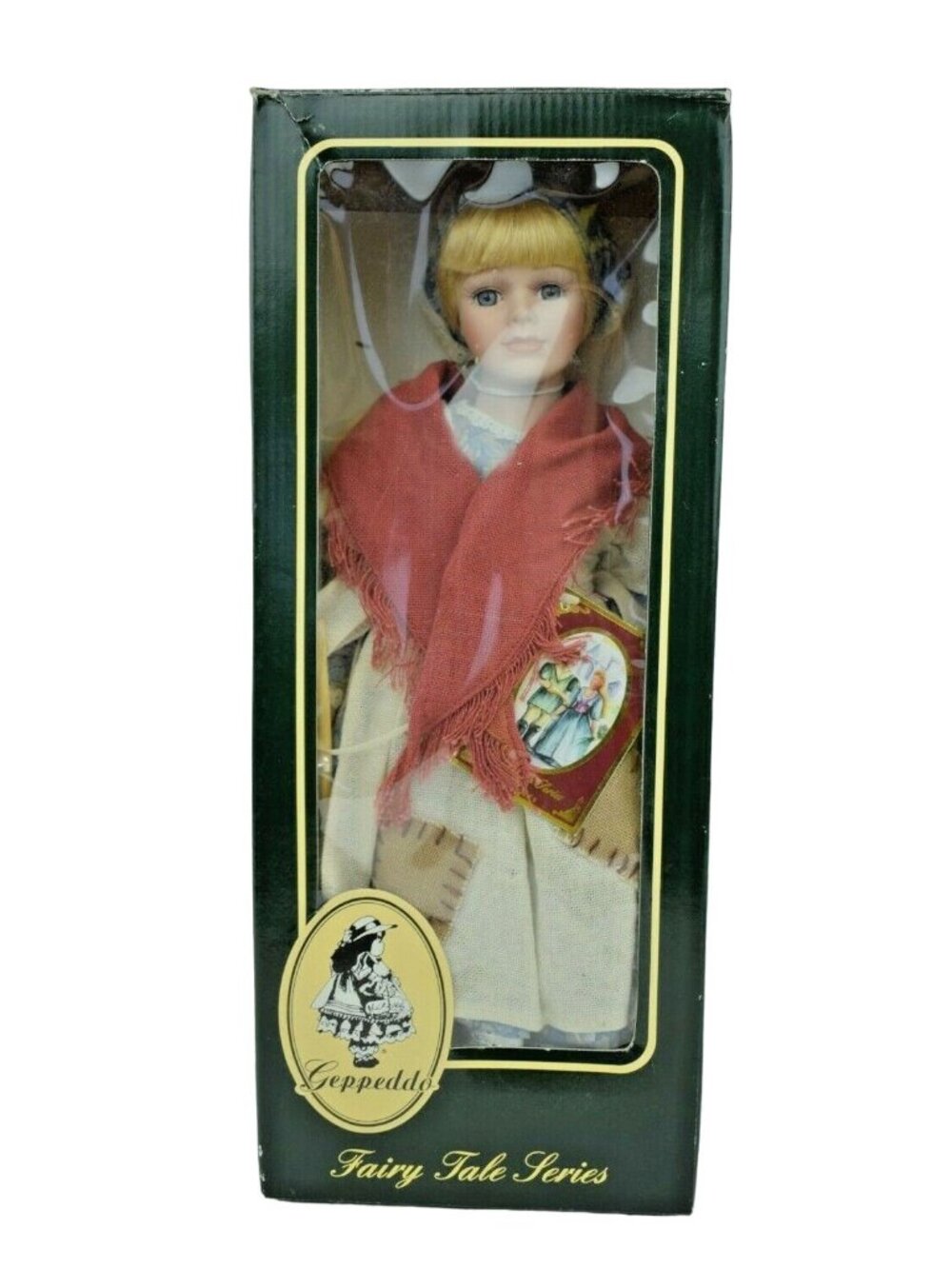 Geppeddo Fairy Tale Series 16 in Cinderella the Maid Porcelain Collectible Doll